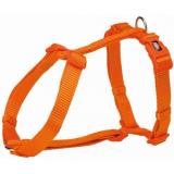 TRIXIE 203318 Шлейка Premium H-harness, S–M: 42–60 см/15 мм, папайя