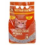 Сибирская Кошка супервпитывающий гигиенический наполнитель Для Котят 3л АКЦИЯ +20%