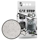 20313015 Cat Step Наполнитель комкующийся минеральный Compact White Carbon, 10л*2