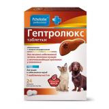 635164/1180 Пчелодар Pchelodar Professional Гептролюкс таблетки для кошек и собак мелких пород 24 таб*20