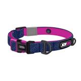 *JOYSER 8005J Ошейник для собак Walk Base Collar S синий с розовым *48