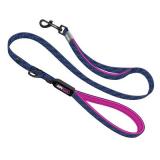 *JOYSER 8013J Поводок для собак Walk Base Leash S синий с розовым*48