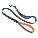 *JOYSER 8014J Поводок для собак Walk Base Leash M синий с оранжевым*48
