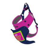 *JOYSER 8021J Мягкая шлейка для собак Walk Mood Harness S розовая (2 части)*24