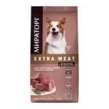 *МИРАТОРГ Black Angus Extra meat Полнорационный сухой корм с говядиной для взрослых собак средних пород старше 1 года 10кг