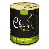 *130.3.106 CLAN PRIDE конс.д/собак Рубец и печень говяжья 340гр*12