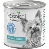 809141003 Zoodiet Hypoallergenic Rabbit конс. корм д/собак склонных к аллергии, с кроликом ж/б 240гр*12