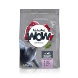 1539/110010 AlphaPet Superpremium WOW Сухой корм для взрослых кошек c уткой и потрохами 350г*14