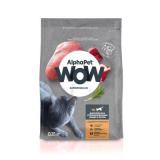 #(С)1546/110011 AlphaPet WOW Superpremium Сухой корм для взрослых стерилизованных кошек с индейкой и потрохами 350г*14 15%