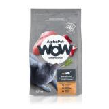 0761/110006 AlphaPet WOW Superpremium Сухой корм для взрослых стерилизованных кошек c индейкой и потрохами 750г*12