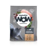 2062/121315 AlphaPet WOW Superpremium Сухой корм для стерилизованных кошек c цыпленком 7кг