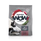 1874/121318 AlphaPet WOW Superpremium Сухой корм для взрослых собак медиум с говядиной и сердцем 7кг