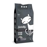 *Наполнитель Sandy Active Carbon 10кг бентонитовый комкующийся с активированным углем