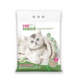 #(У)Наполнитель ZOO НЯНЯ Eco-крупка комкующийся древесный 6л*2,4кг*10