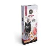 25526 SECRET FOR PETS Лакомство д/кошек Крем-суп Курица и морской гребешок (6шт x 15г)