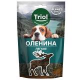 *10171133 ТРИОЛ PLANET FOOD Лакомство для собак Легкое оленя 40г*12