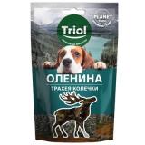 *10171134 ТРИОЛ PLANET FOOD Лакомство для собак Трахея оленя в колечках 30г*12