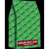 819576 ZooRing Medium Adult Dog Сухой корм д/собак Телятина и Рис 24/12, 20кг*33