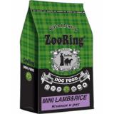 *425013 ZooRing Mini Lamb & Rice Сухой корм д/собак Ягненок и рис, 10кг*64