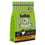 100137 ZooRing Sterilized CHICKEN&Lingonberry Сухой корм д/кошек Цыпленок с брусникой 1,5кг*6
