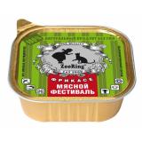 38200 ZooRing Консервы для кошек паштет мясной фестиваль 100гр*16