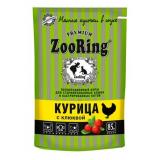 306676 ZooRing Консервы для стерилизованных кошек и кастрированных котов,курица с клюквой 85гр*26