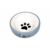 Mr.Kranch MKR021018 Миска д/кошек керамическая MEOW синяя 380мл*64