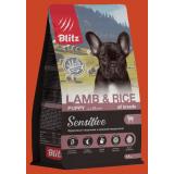 BLITZ 70946 Puppy LAMB & RICE All Breeds Sensitive корм д/щенков всех пород, ягненок с рисом 15кг