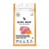 BOWL WOW Корм сухой для взрослых кошек с чувствительным пищеварением с индейкой и тыквой, 400г*8