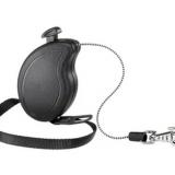 75091017 Ферпласт Рулетка FLIPPYONE MINI черная,шнур 3м 8кг