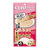 4RU111 INABA CIAO Churu пюре-лакомство для котят Тунец Магуро 14г*4шт