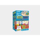 2RU102 INABA CIAO Churu пюре-лакомство для кошек Асссорти с морепродуктами 14г*20шт