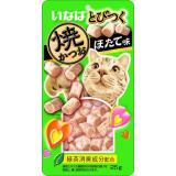 QSC-216 INABA Tobitsuku Yaki Katsuo Запеченное лакомство для кошек со вкусом морскогогребешка 25г