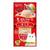 RU401 INABA CIAO Pon Churu суфле-лакомство для кошек Тунец Магуро 35г*2шт