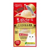 RU403 INABA CIAO Pon Churu суфле-лакомство для кошек Куриное филе и морскойгребешок 35г*2шт