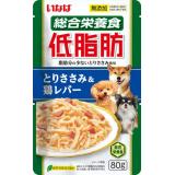 RD-02 INABA Teishibo Влажный корм Куриное филе и куриная печень в желе Дополнительный рацион для собак 80г*12