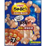 QDS-182 INABA Churu Bee Запеченные трубочки для собак Куриное филе для суставов 10г*7шт