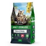 #(У)B141 Баффало STERILIZED Сухой корм для кошек лосось 10кг