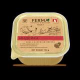#(С)33727 Зоогурман Ferma корм влажный д/собак Индейка с говядиной и клюквой  ламистер 150г*11 15%