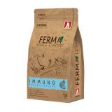 #(С)4724 ЗООГУРМАН Ferma Полнорац. сухой корм д/собак мелких и средних пород IMMUNO Индейка/Кролик 1,5кг*6 20%