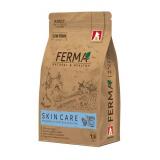 #(С)4533 ЗООГУРМАН Ferma Полнорац. сухой корм для взрослых котов и кошек, SKIN CARE Индейка/Телятина/Кролик 1,5кг*6 20%