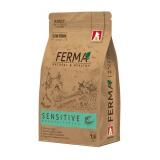 #(С)4519 ЗООГУРМАН Ferma Полнорац. сухой корм для взрослых котов и кошек, SENSITIVE Форель/Треска 1,5кг*6 20%