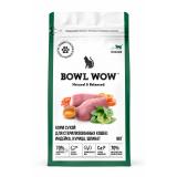 BOWL WOW 34100064 Корм сухой для стерилизованных кошек с индейкой, курицей и шпинатом, 8кг