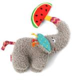 85064 ГИГВИ PLUSH FRIENDZ Игрушка для собак Слоник с арбузом 19см*48