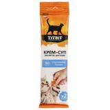 Титбит 316556 Лакомство для кошек Крем-суп с кусочками лосося 2шт*10г*24
