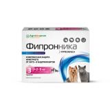 (Л)1543 Пчелодар Фипронника комплексная защита от эндопаразитов для собак и кошек 2-5кг мг/табл 3таб*28