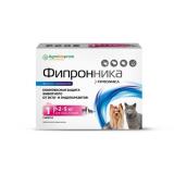 (Л)1548 Пчелодар Фипронника комплексная защита от экто- и эндопаразитов для собак и кошек 2-5кг 1таб*28