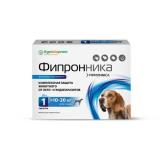 (Л)1550 Пчелодар Фипронника комплексная защита от экто- и эндопаразитов для собак 10-20кг 1таб*28