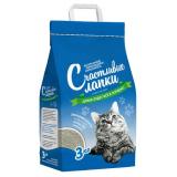 Наполнитель Счастливые Лапки  д/кошек комкующийся 3кг*4
