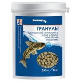 1273/426 ЗООМИР гранулы Универсальный корм (тонущиегранулы) 250мл*6 (банка)